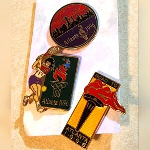 Vintage 1996 Atlanta Olympic pins